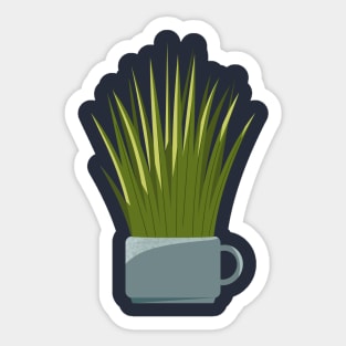 Cup Of Tropical Sticker